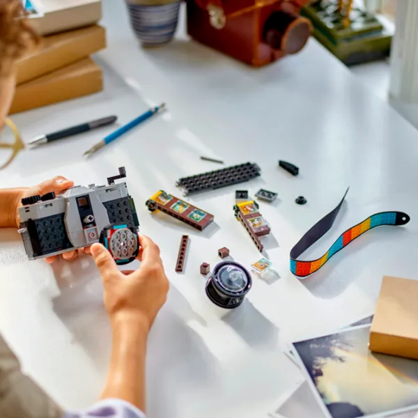 Constructor LEGO Retro Camera Cameră foto/ Multicolor photo 12