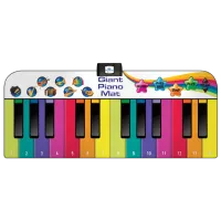 Пианино для детей N-Gear XXL Piano Dance Mat 24 Разноцветный