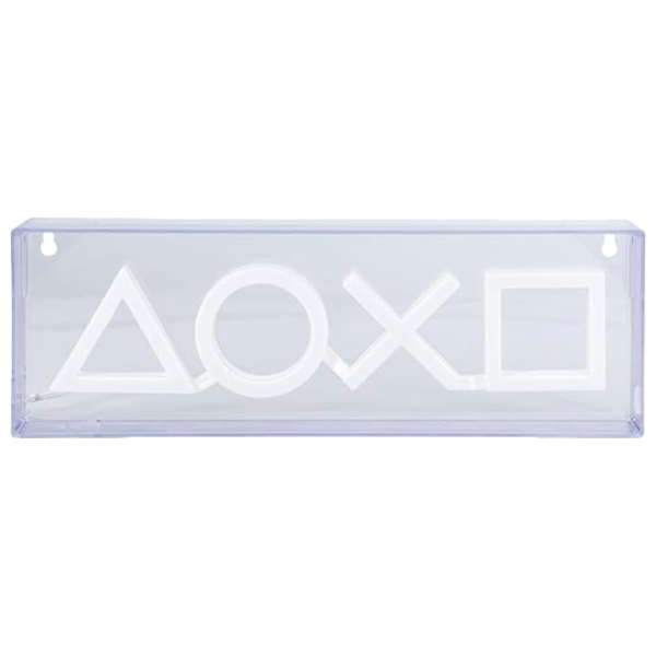 Ночник Paladone Playstation Neon Прозрачный photo 2 Ночник Paladone Playstation Neon Прозрачный photo 2