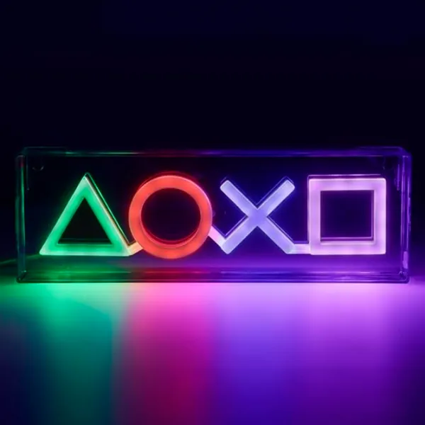 Ночник Paladone Playstation Neon Прозрачный photo 3 Ночник Paladone Playstation Neon Прозрачный photo 3