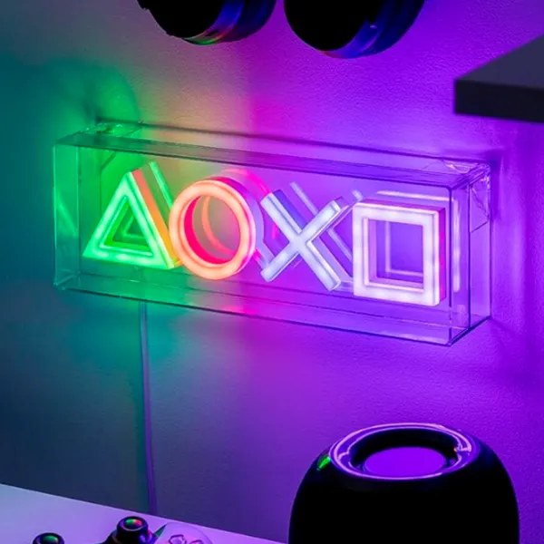 Ночник Paladone Playstation Neon Прозрачный photo 4 Ночник Paladone Playstation Neon Прозрачный photo 4