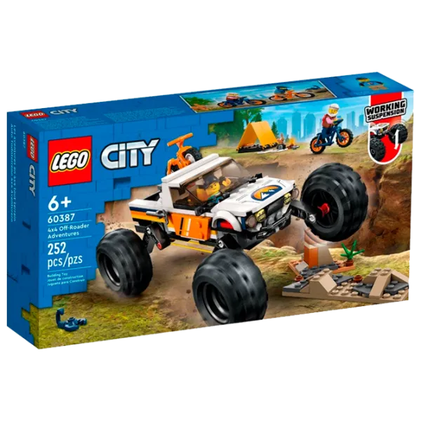Constructor LEGO 4x4 Off-Roader Adventures Mașină/ Multicolor photo 1