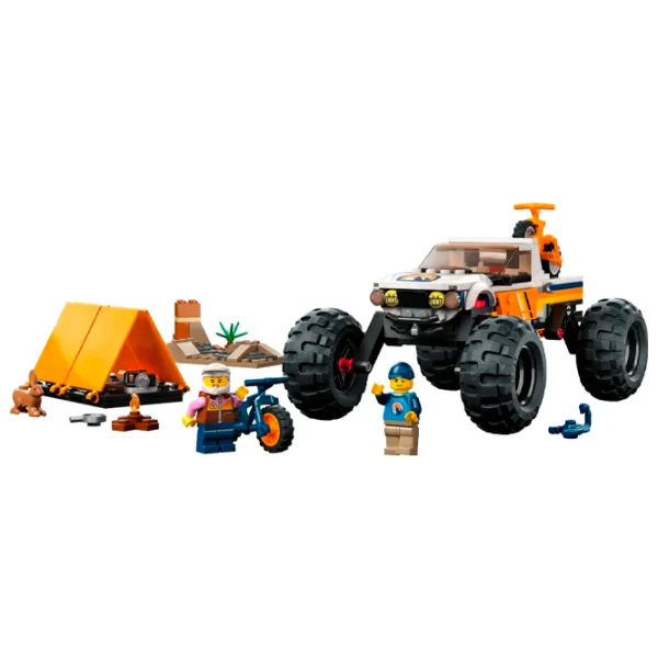 Constructor LEGO 4x4 Off-Roader Adventures Mașină/ Multicolor photo 2