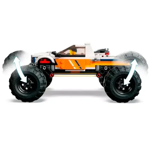 Constructor LEGO 4x4 Off-Roader Adventures Mașină/ Multicolor photo 5