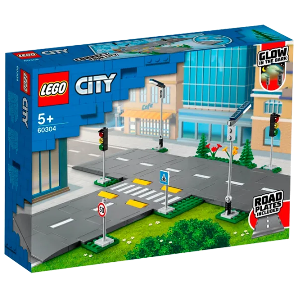 Constructor LEGO Road Plates Clasic/ Gray photo 1