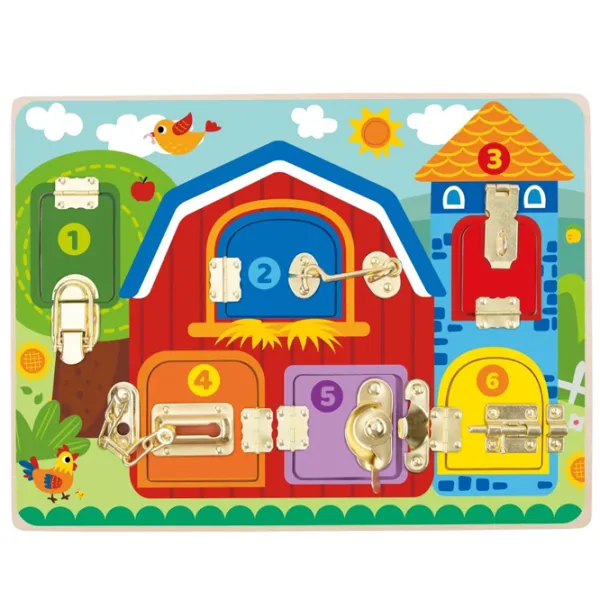 Бизиборд Tooky Toy TK044 3+ photo 1