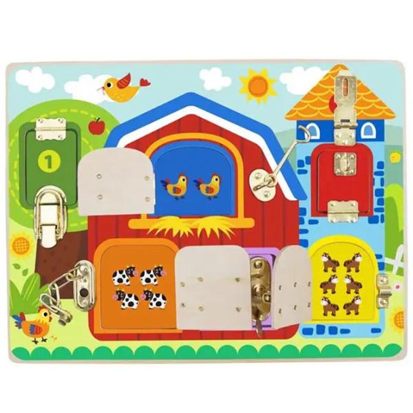 Бизиборд Tooky Toy TK044 3+ photo 2