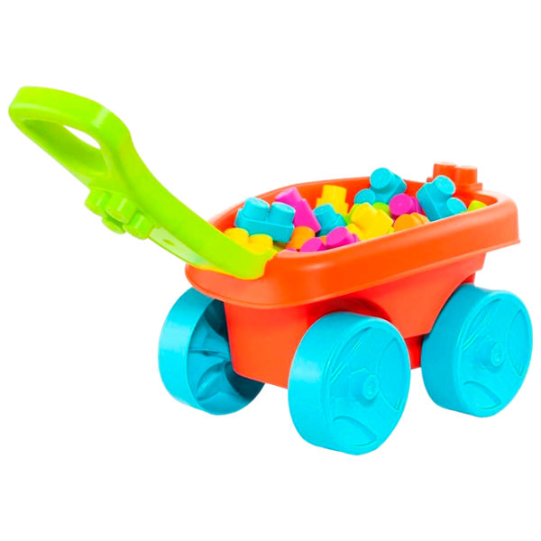 Конструктор Molto Wagon Blocks Red Классический/ Разноцветный photo 1