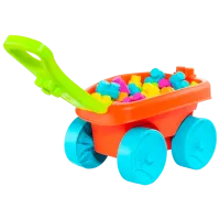 Constructor Molto Wagon Blocks Red Clasic/ Multicolor