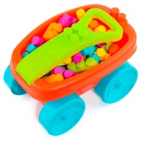 Constructor Molto Wagon Blocks Red Clasic/ Multicolor photo 7