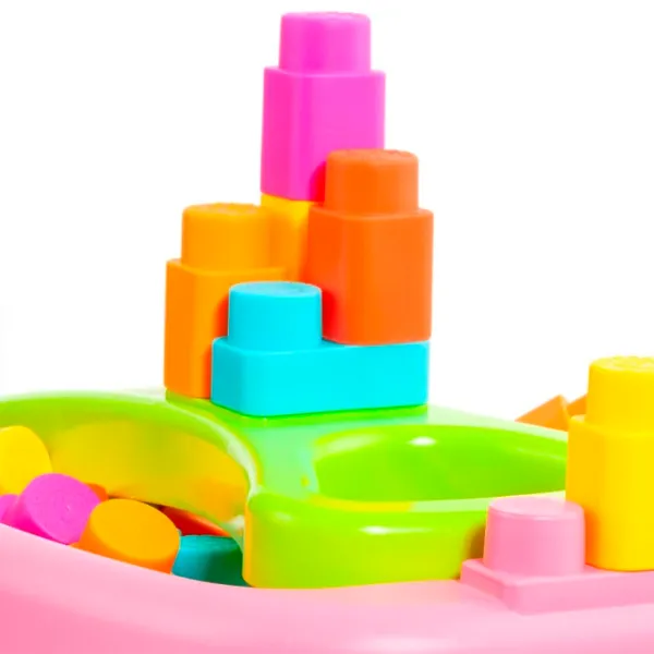 Конструктор Molto Wagon Blocks Классический/ Pink photo 5