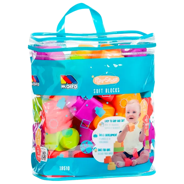Конструктор Molto Soft Blocks Классический/ Разноцветный photo 1