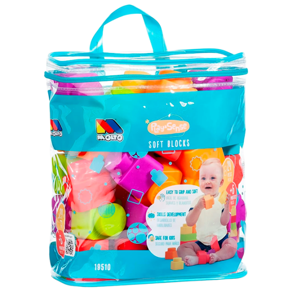 Конструктор Molto Soft Blocks Классический/ Разноцветный photo 1