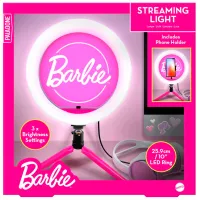 Trepied cu lampă Paladone Barbie Streaming Light 259 mm Pink photo 2