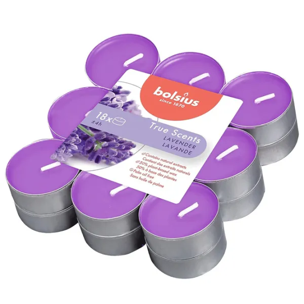Lumânare Bolsius Lavender Spring Lavender/ Parafină photo 2