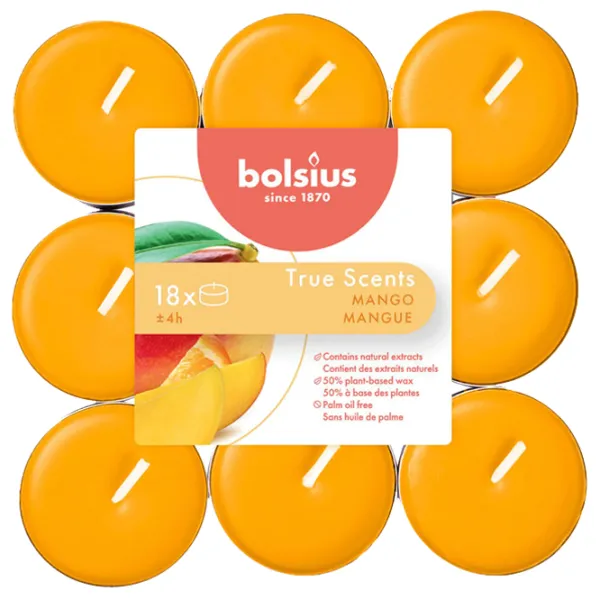 Свеча Bolsius Mango Манго/ Парафин photo 1