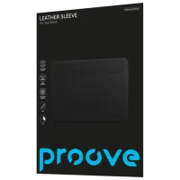 Husă pentru laptop Proove Leather Sleeve 16.2"/ Black photo 3
