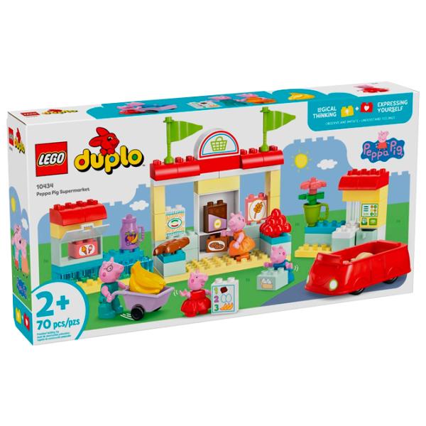 Constructor LEGO Peppa Pig Supermarket Magazin/ Multicolor photo 1
