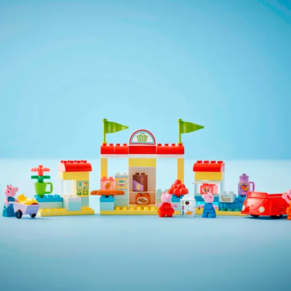Constructor LEGO Peppa Pig Supermarket Magazin/ Multicolor photo 4
