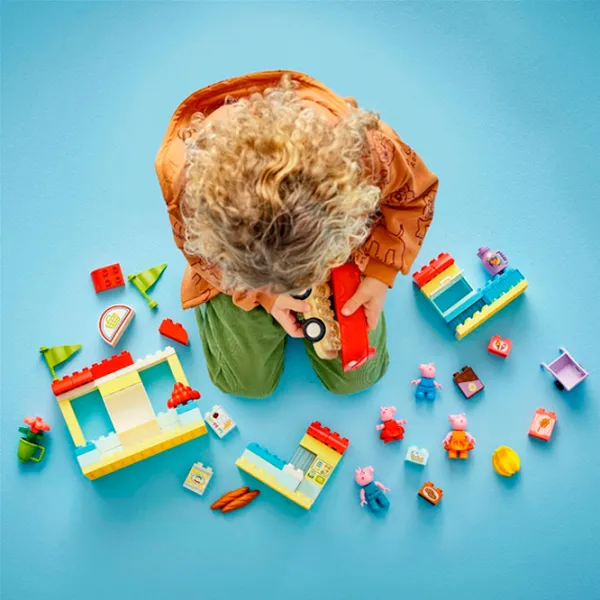 Constructor LEGO Peppa Pig Supermarket Magazin/ Multicolor photo 8