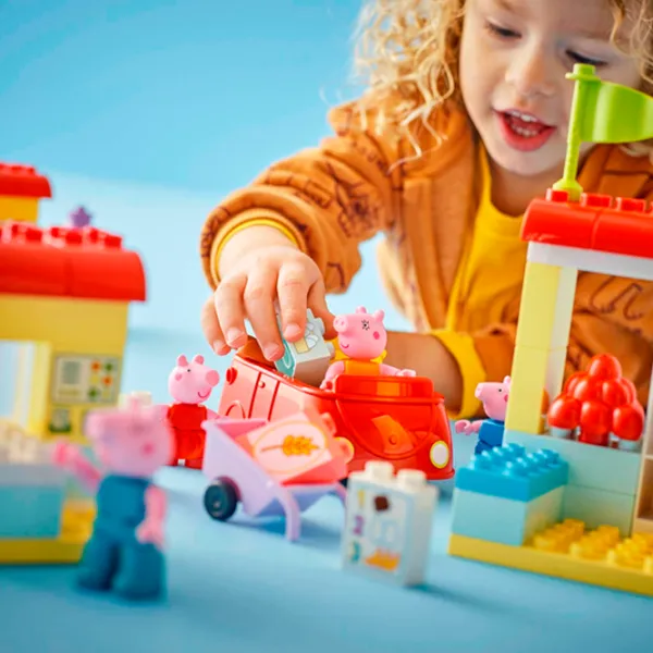 Constructor LEGO Peppa Pig Supermarket Magazin/ Multicolor photo 9