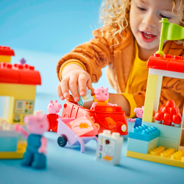Constructor LEGO Peppa Pig Supermarket Magazin/ Multicolor photo 9