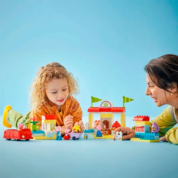 Constructor LEGO Peppa Pig Supermarket Magazin/ Multicolor photo 10