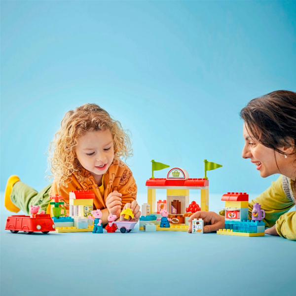 Constructor LEGO Peppa Pig Supermarket Magazin/ Multicolor photo 10