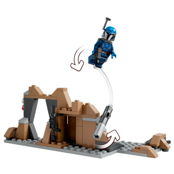 Constructor LEGO Ambush on Mandalore Battle Pack Scenă din film/ Multicolor photo 4