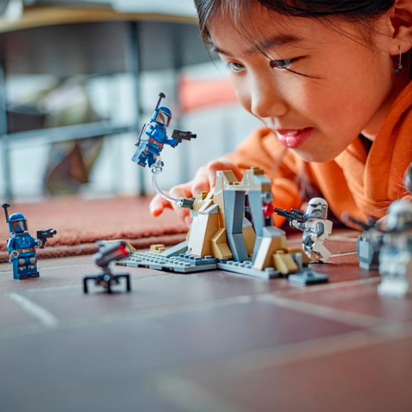 Constructor LEGO Ambush on Mandalore Battle Pack Scenă din film/ Multicolor photo 5