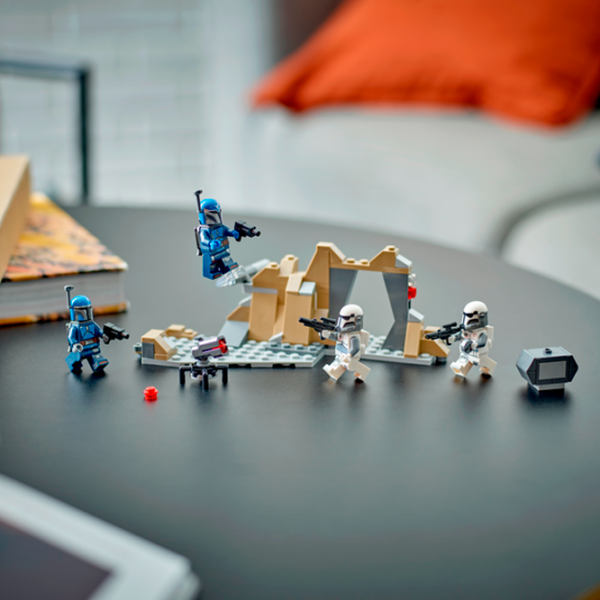 Constructor LEGO Ambush on Mandalore Battle Pack Scenă din film/ Multicolor photo 6