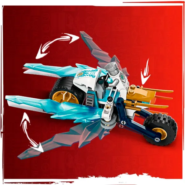 Constructor LEGO Zane's Ice Motorcycle Motocicletă/ Multicolor photo 5 Constructor LEGO Zane's Ice Motorcycle Motocicletă/ Multicolor photo 5