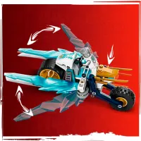 Constructor LEGO Zane's Ice Motorcycle Motocicletă/ Multicolor photo 5