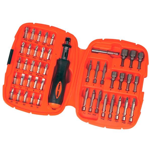 Набор отвёрток Black&Decker A7039 Количество в наборе: 45 photo 4