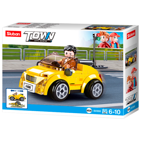 Constructor Sluban Sport Car Mașină/ Multicolor photo 1