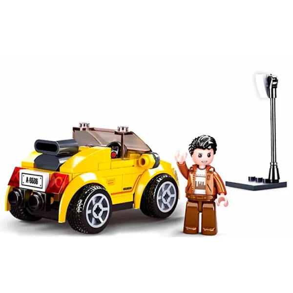 Constructor Sluban Sport Car Mașină/ Multicolor photo 3