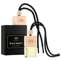 Aromatizator auto 89 Aromaric Hanging Glass Rich Party/ 8 ml/ pe oglindă