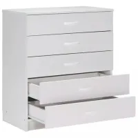 Comodă Modalife Handy 91 x 80 x 44 / PAL / Alb photo 3