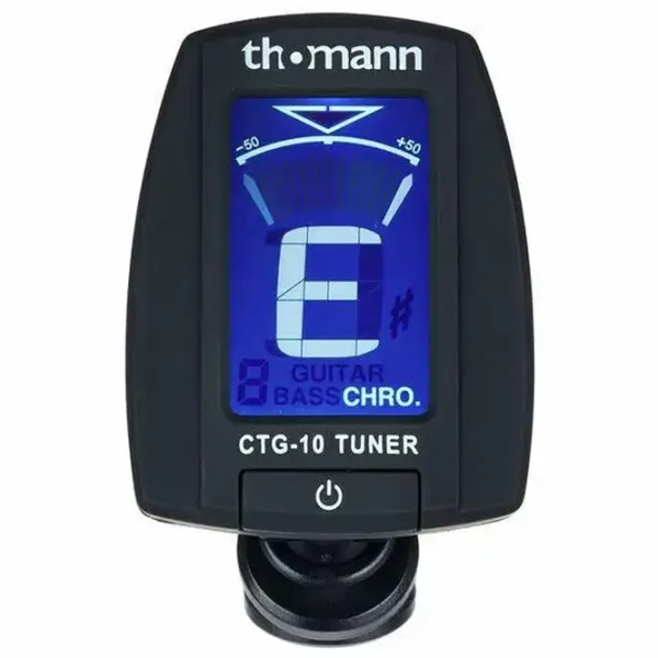 Гитарный тюнер Thomann CTG-10 - TUNER Black/ Пластик photo 1