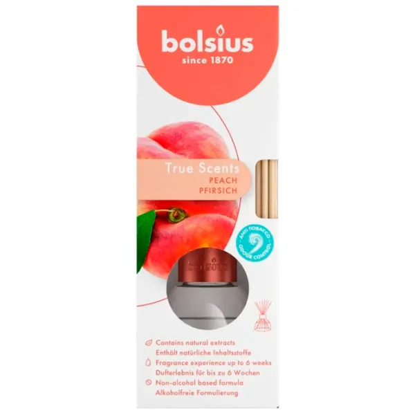 Освежитель воздуха для дома Bolsius True Scents Peach/ 60 мл photo 1