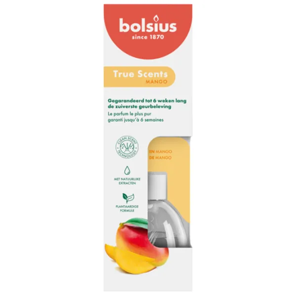 Освежитель воздуха для дома Bolsius True Scents Манго/ 60 мл photo 1