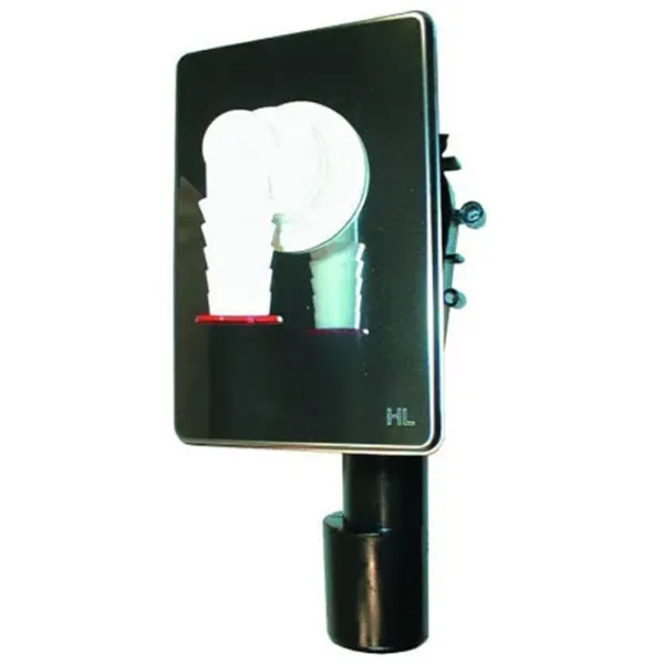 Sifon pentru mașina de spălat HL 21493 50 mm/ Metal photo 1
