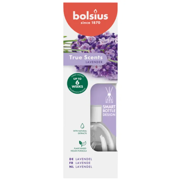 Освежитель воздуха для дома Bolsius True Scents Лаванда/ 60 мл photo 1