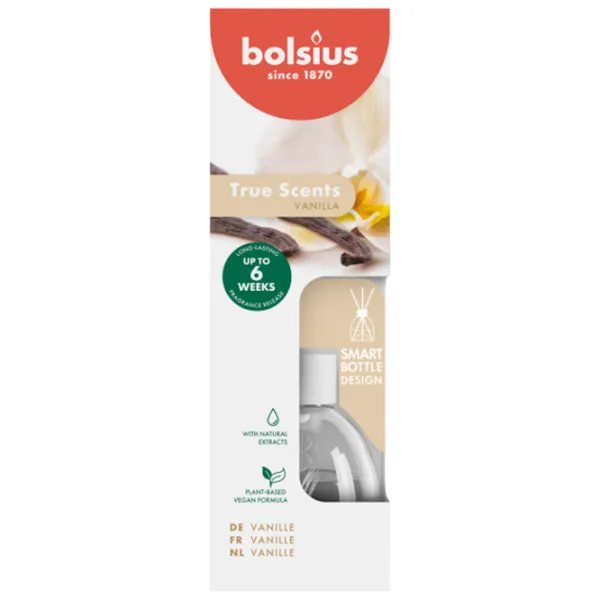 Освежитель воздуха для дома Bolsius True Scents Ваниль/ 60 мл photo 1