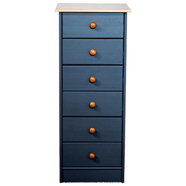 Комод Mobicasa Lia 3 104 x 43 x 35см/ Дерево/ Графитовый photo 1