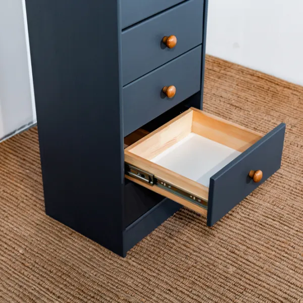 Комод Mobicasa Lia 3 104 x 43 x 35см/ Дерево/ Графитовый photo 5