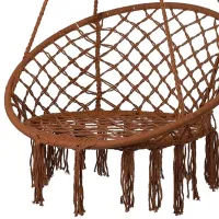 Стул-гамак Ekspand 10001695 150 кг/ Хлопок/ Brown photo 6