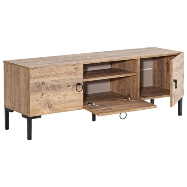 Comodă TV Moda Life Nero 54 x 150 x 40/ MDF photo 2 Comodă TV Moda Life Nero 54 x 150 x 40/ MDF photo 2