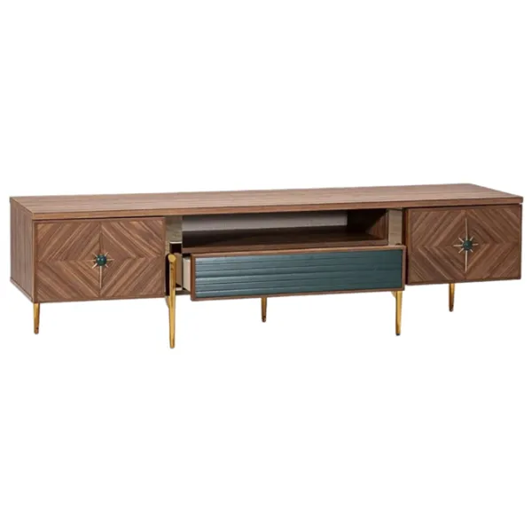 Тумба под телевизор Moda Life Olivya 56 x 200 x 48см/ ЛДСП photo 1