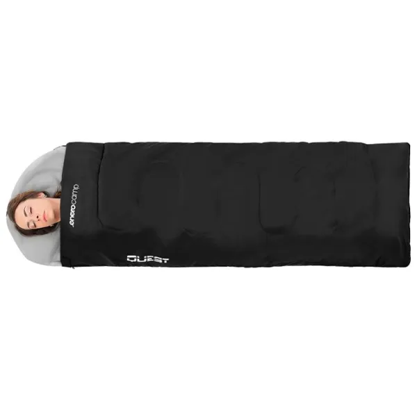 Спальный мешок Enero Camp Quest Polyester/ Black photo 2